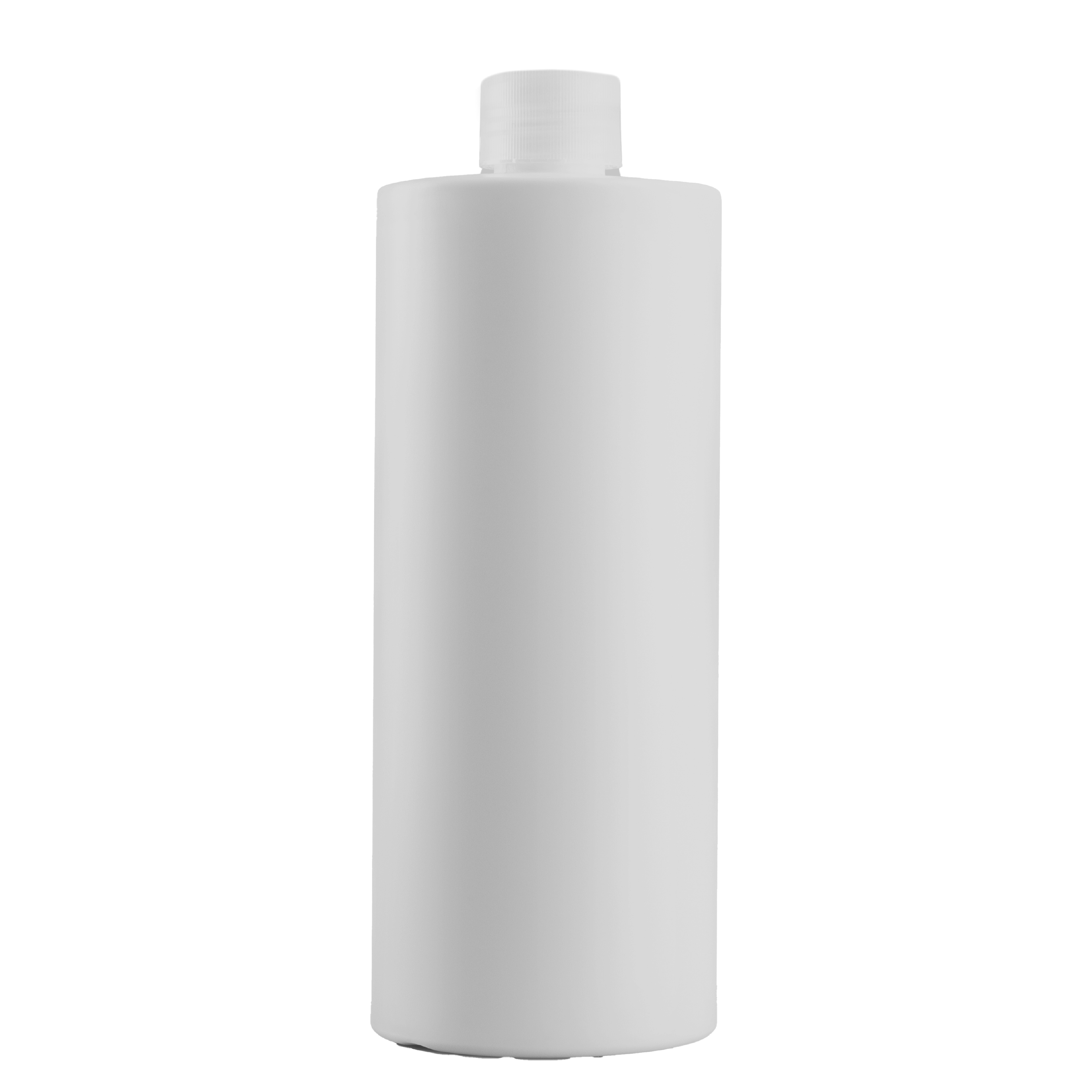 White HDPE Cylinder Quart Sample